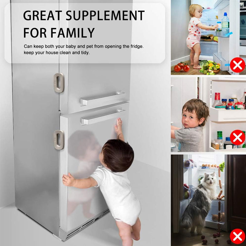 Fridge Lock for Child Safety Cabinet