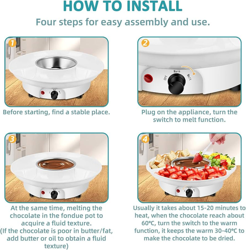 Electric Chocolate Fondue Maker