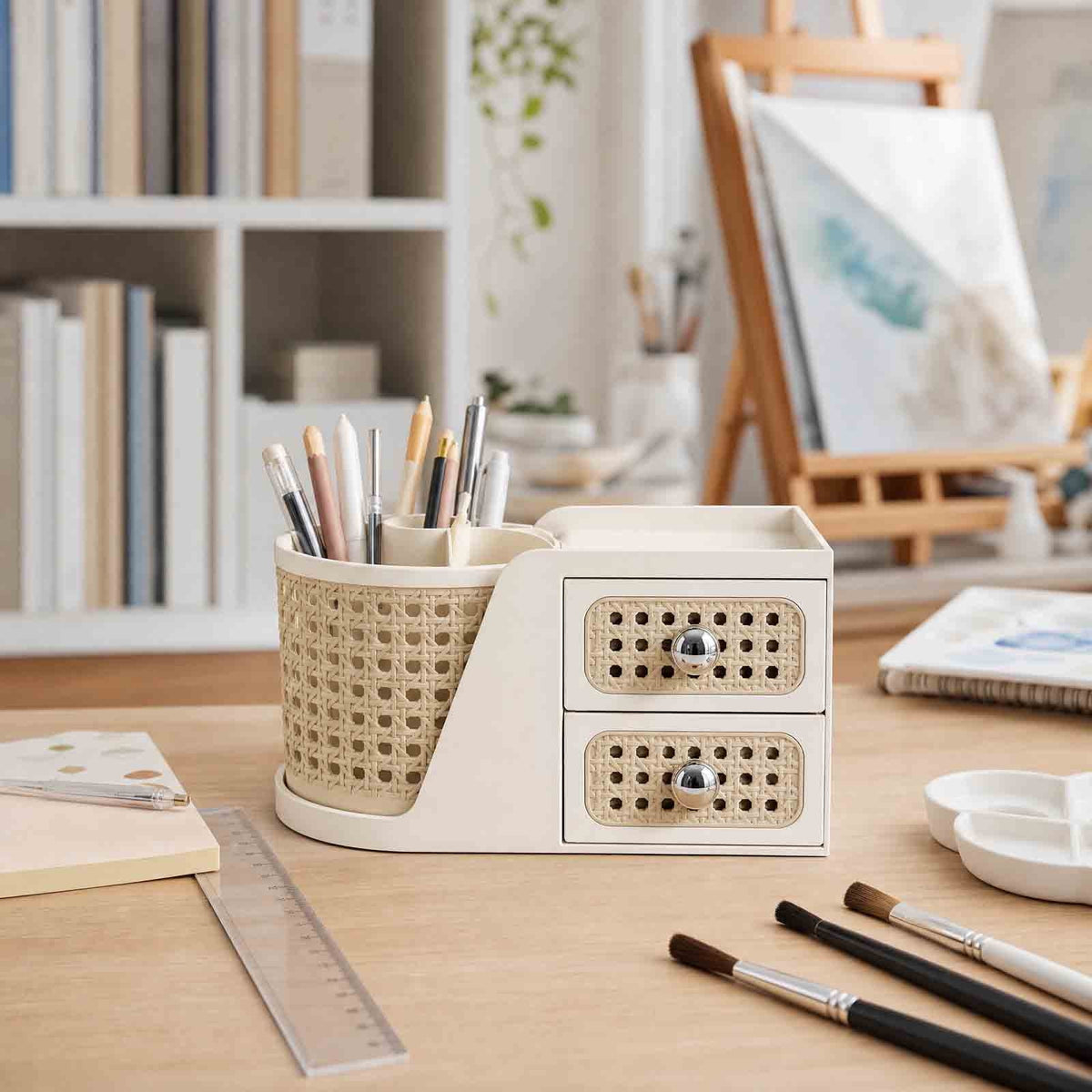 Large Capacity Makeup Organizer With Drawer