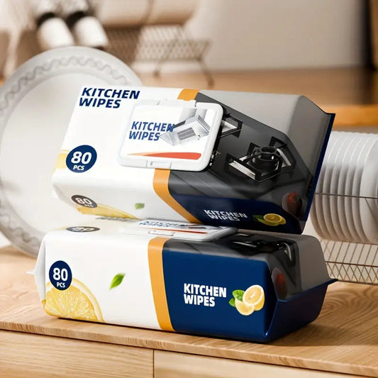 80 Pcs Heavy Duty Kitchen Wipes