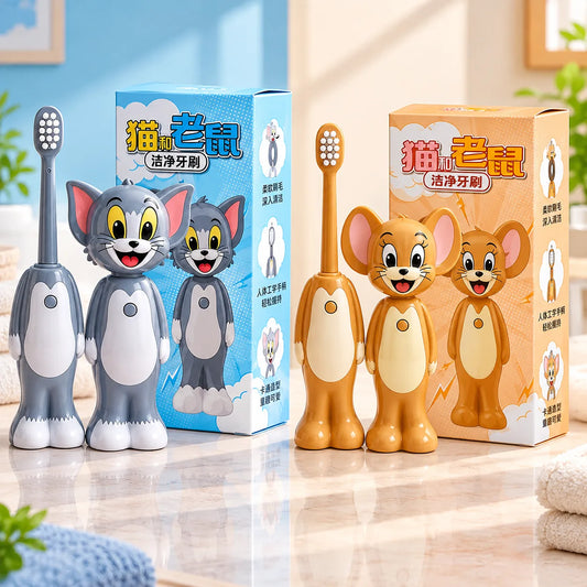 Tom & Jerry Kids Toothbrush with Soft Bristles