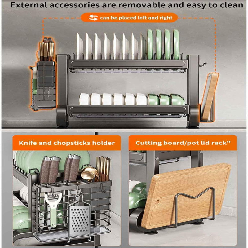Stainless Steel Heavy Quality Kitchen Dishes Rack