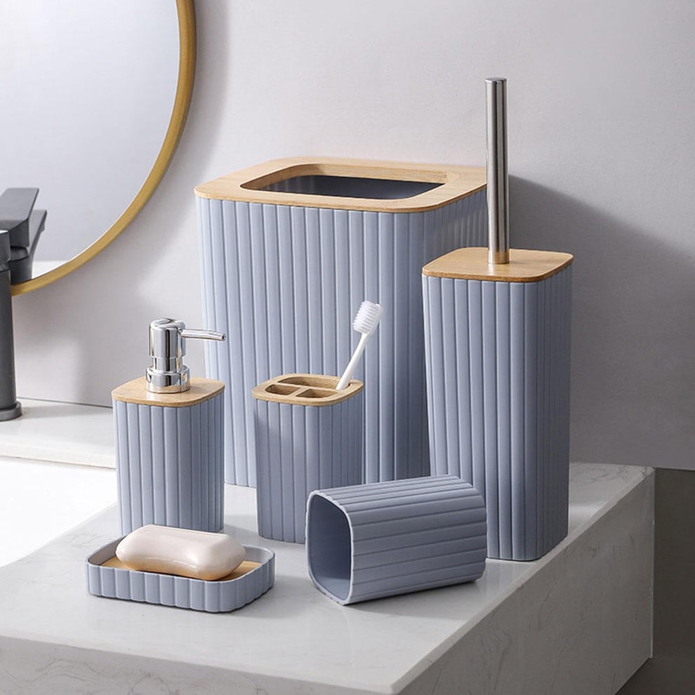 6-Piece's Bathroom Accessories Set