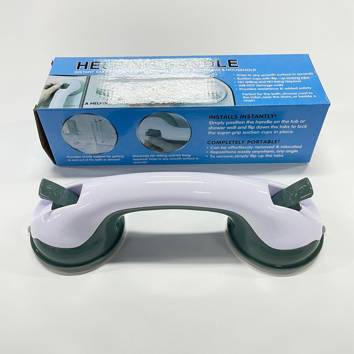 Anti-Slip Safety Bathroom Suction Helping Handle