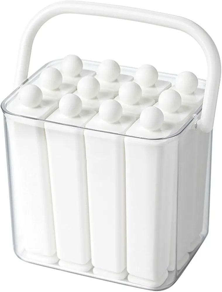 12 Grid Silicone Ice Popsicle Mold