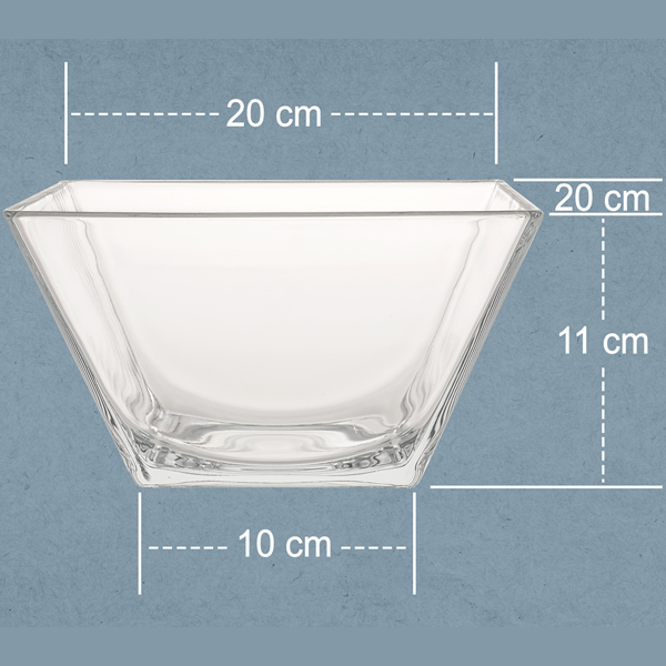 Limon Glass Serving Bowl Set Pack of 6
