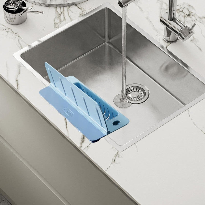 Kitchen Sink Splash Guard – Water Splash Blocker with Suction Cups for Kitchen & Bathroom