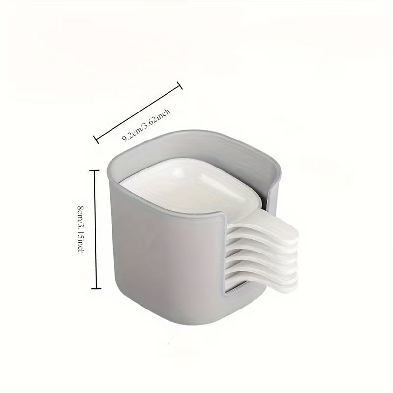 6-Piece Sauce Serving Bowls Set with Stacked Storage Box