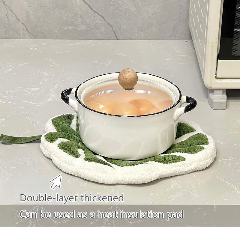 Leaf Shaped Kitchen Hand Towel