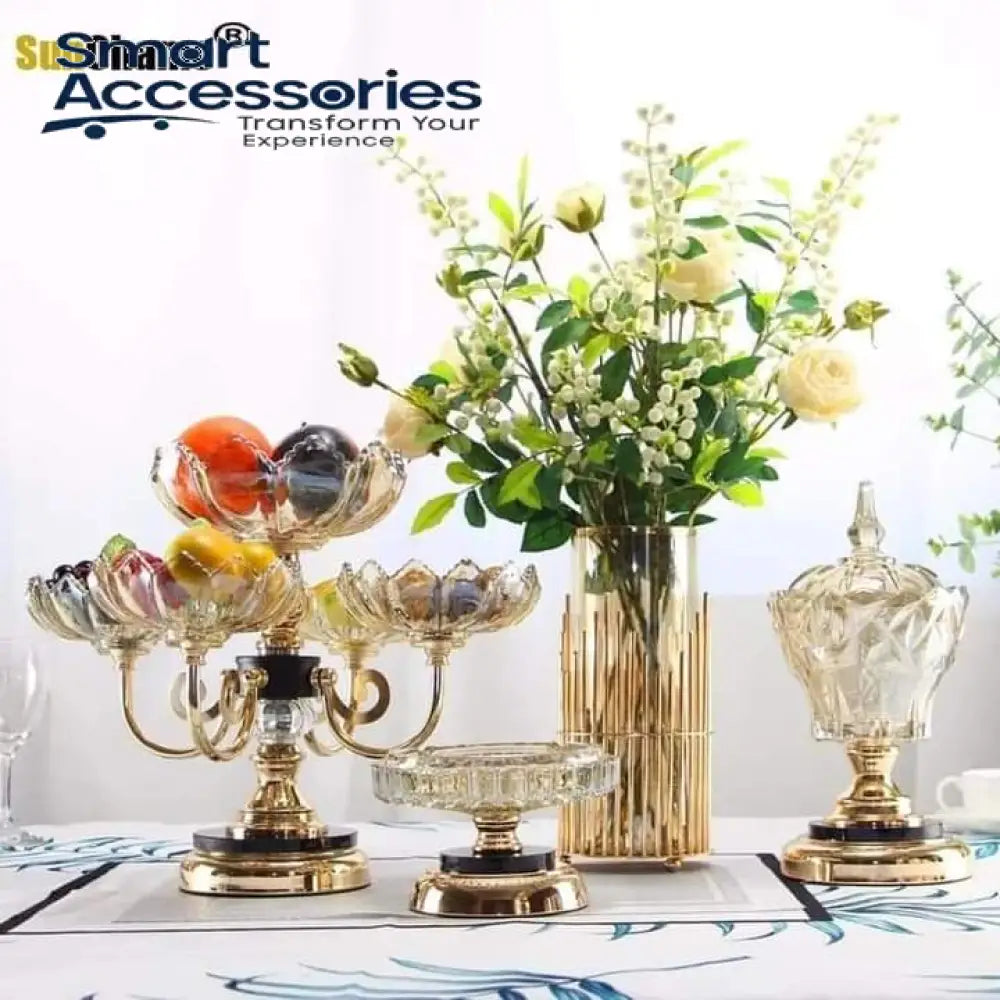 Rotating Dry Fruit Plate Rack