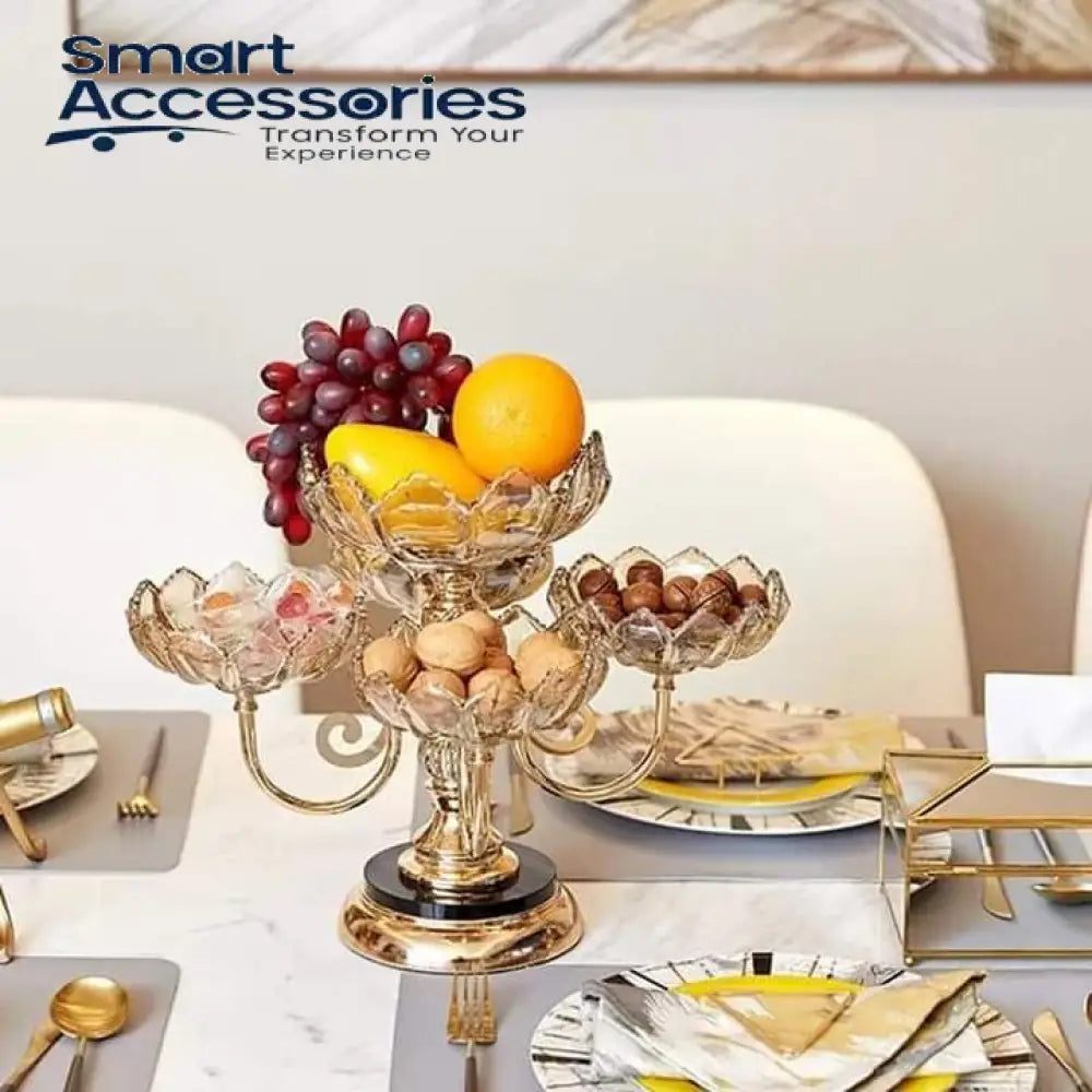 Rotating Dry Fruit Plate Rack