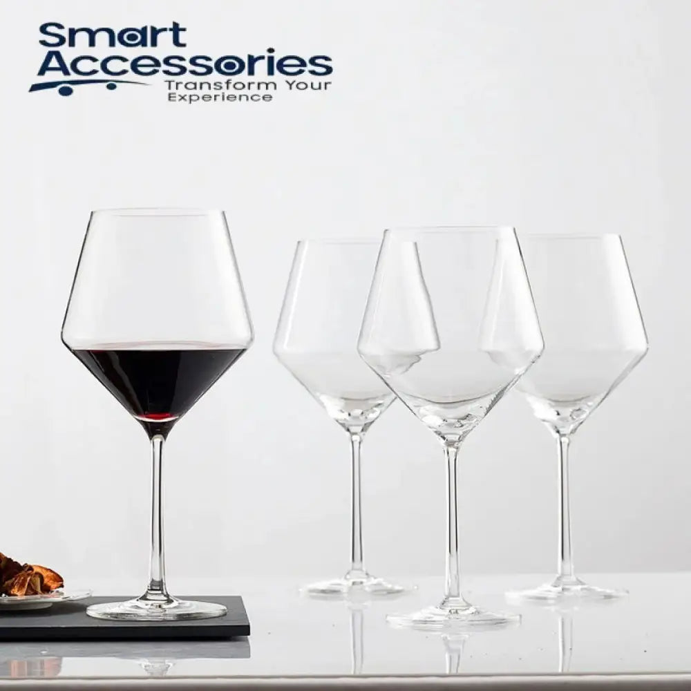 Set Of 6 Stone Wine Glasses