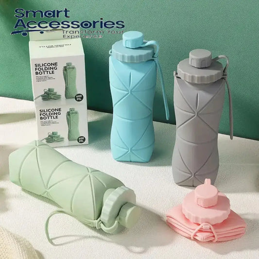 Silicon Foldable Bottlee 600Ml