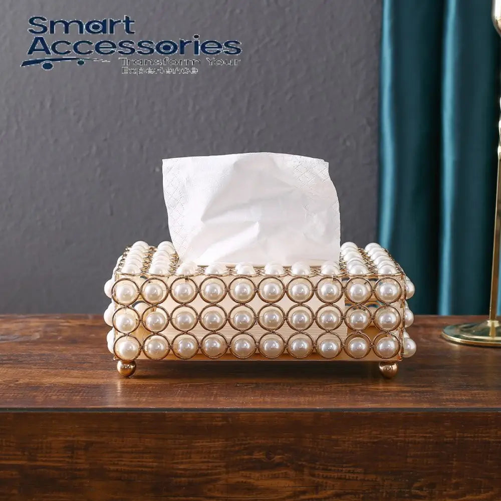 Simulation Pearl Tissue Box