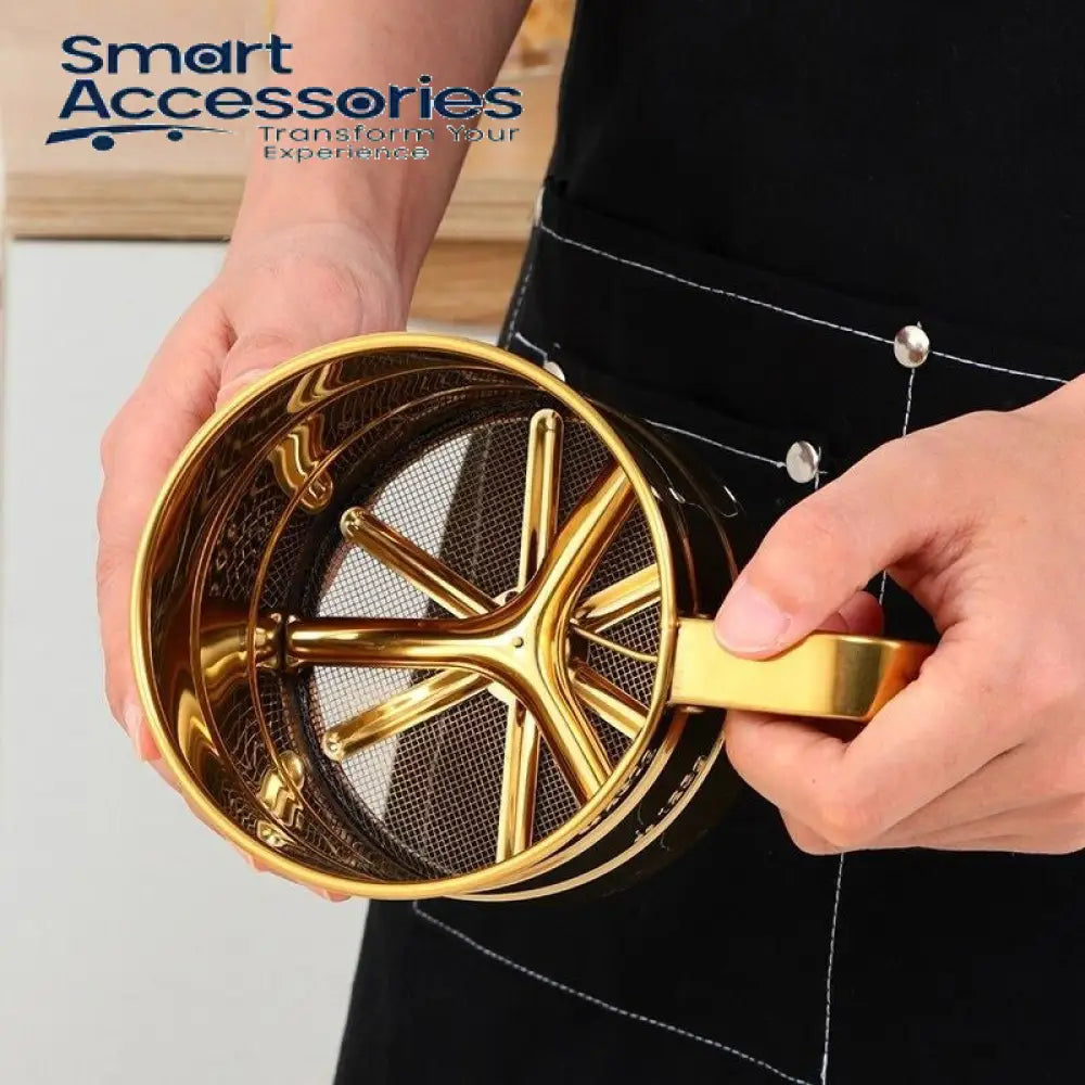 Stainless Steel Sieve Cup Flour Sifter.