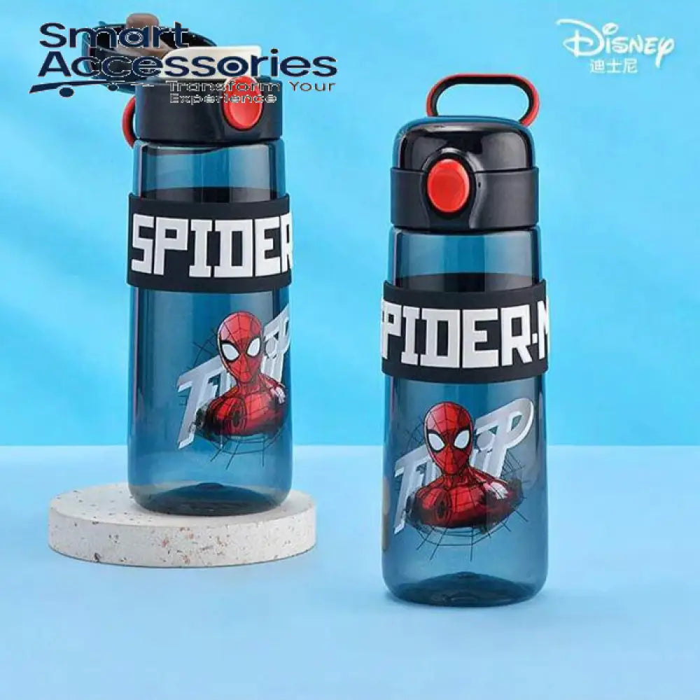 Titan Plastic Double Cap Water Bottle (620Ml) Mickey
