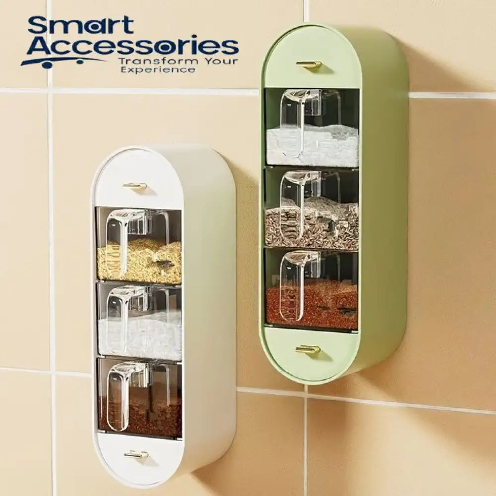 Wall Mounted Spice Jar